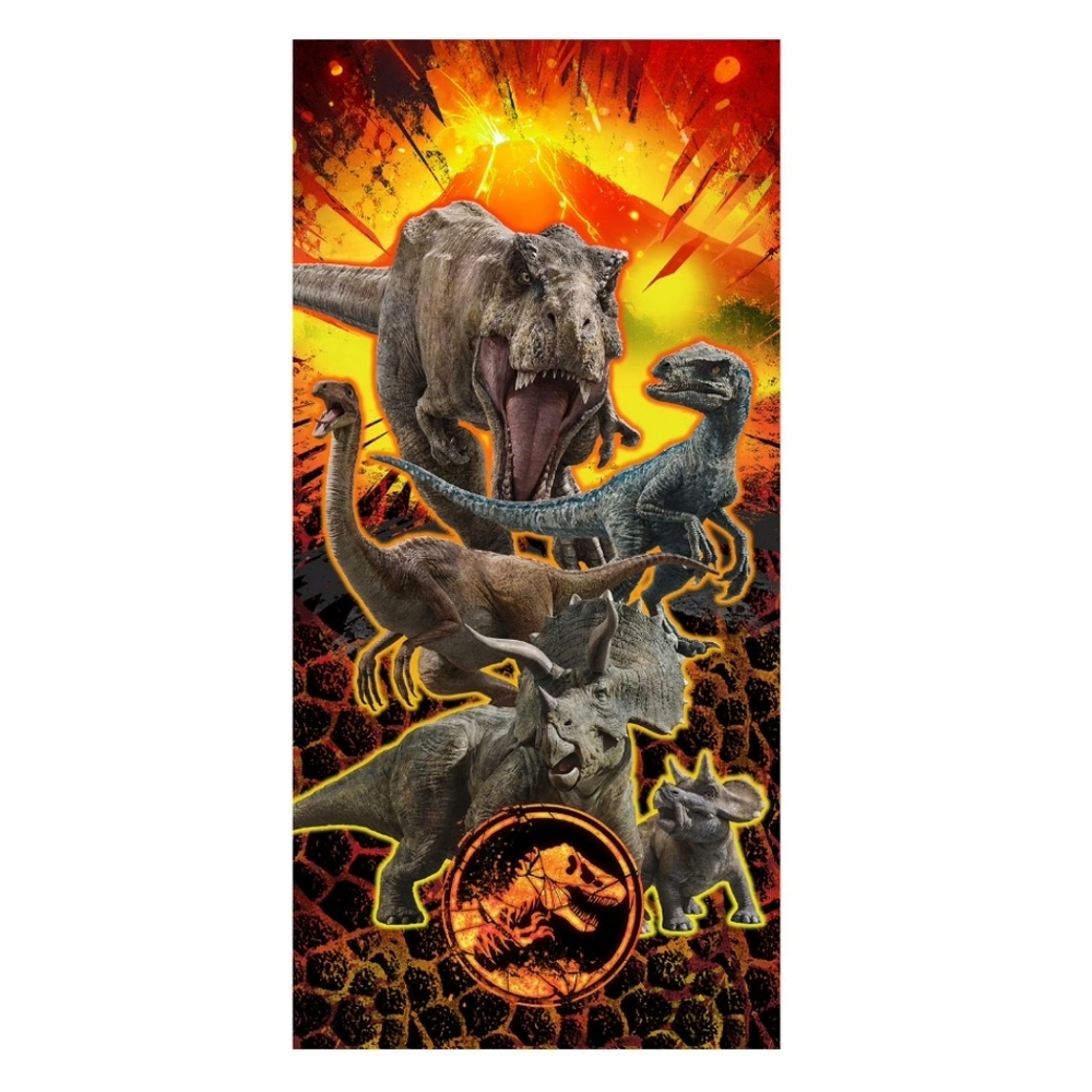 Jurassic World | Dinosaur Graphic Beach Towel